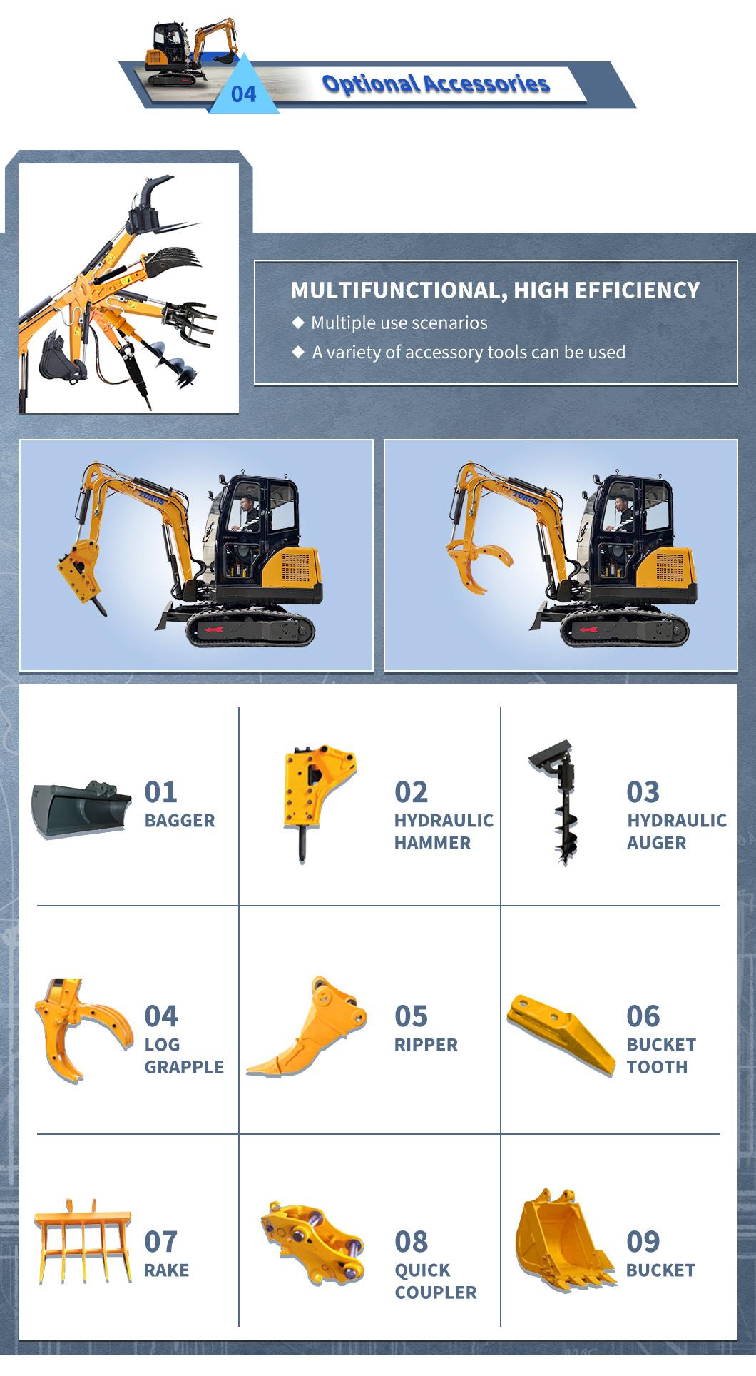 China Famous Brand Mini Excavator 3 Ton Mini Excavator Mini Excavator 2ton