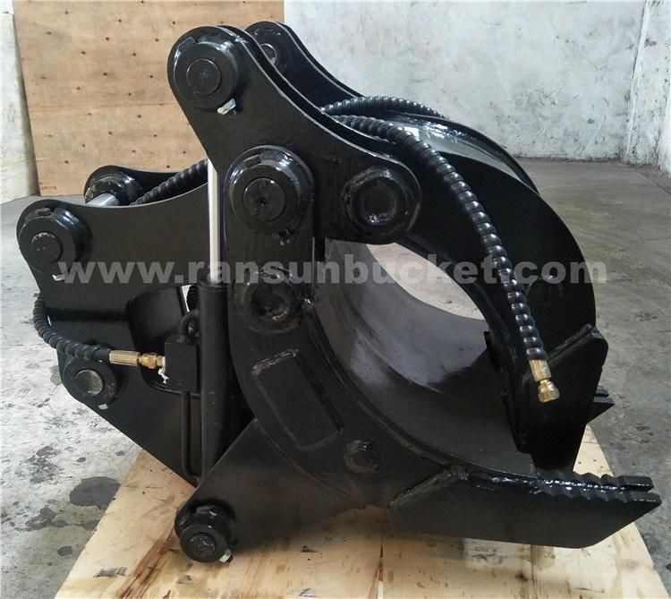 Rsbm 5 Tines Excavator Hydraulic Grapple Saw for Sale