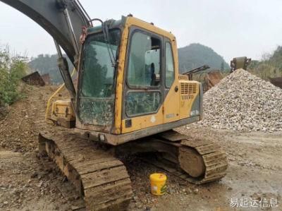 Used Mini Medium Backhoe Excavator Volvo Ec140 Construction Machine Second-Hand