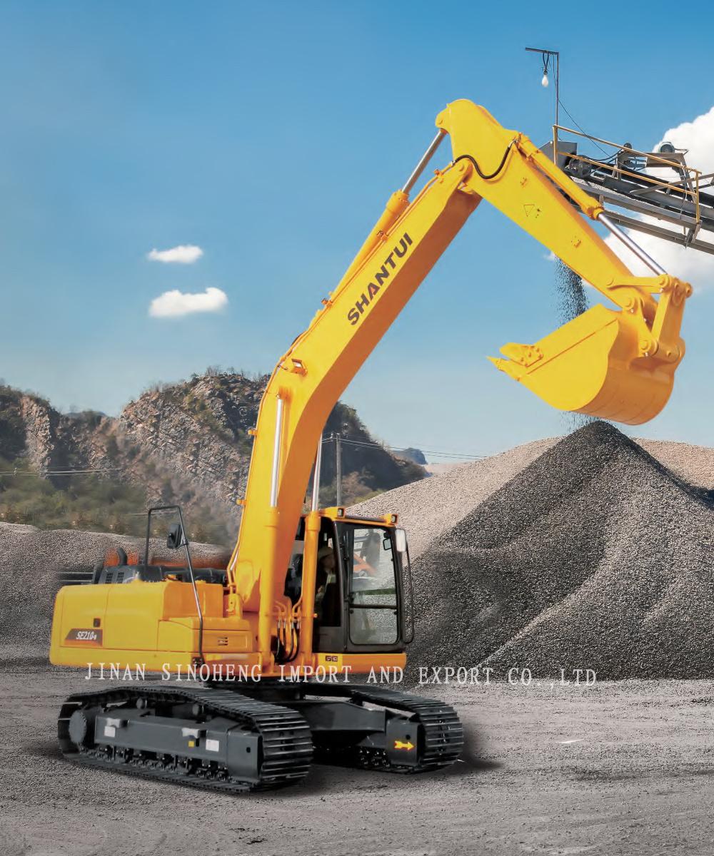 China Excavator Se210-9 Operating Weight 20800kg Medium-Sized