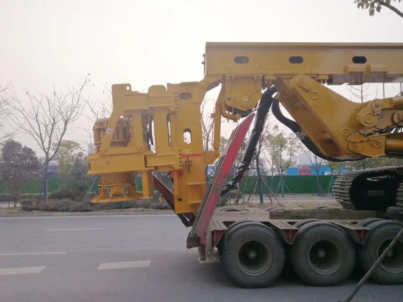 120m Depth Hydraulic Crawler Drilling Rig with Cms Engine