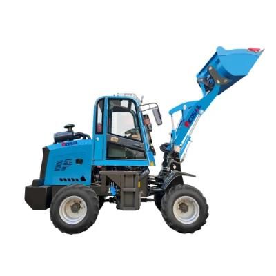 Intelligent Control Mini Loader 800 Kg Wheel Loader 1000 Kg Hydraulic for Farm