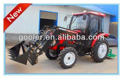 LZ404, 40HP, 4WD Garden Tractor Fit with 4in1 Front End Loader, Backhoe