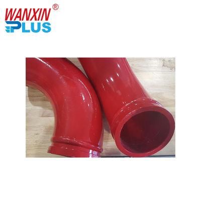 60 Degree Cast Iron Front Idler Double Layer Pipe Elbow with High Quality