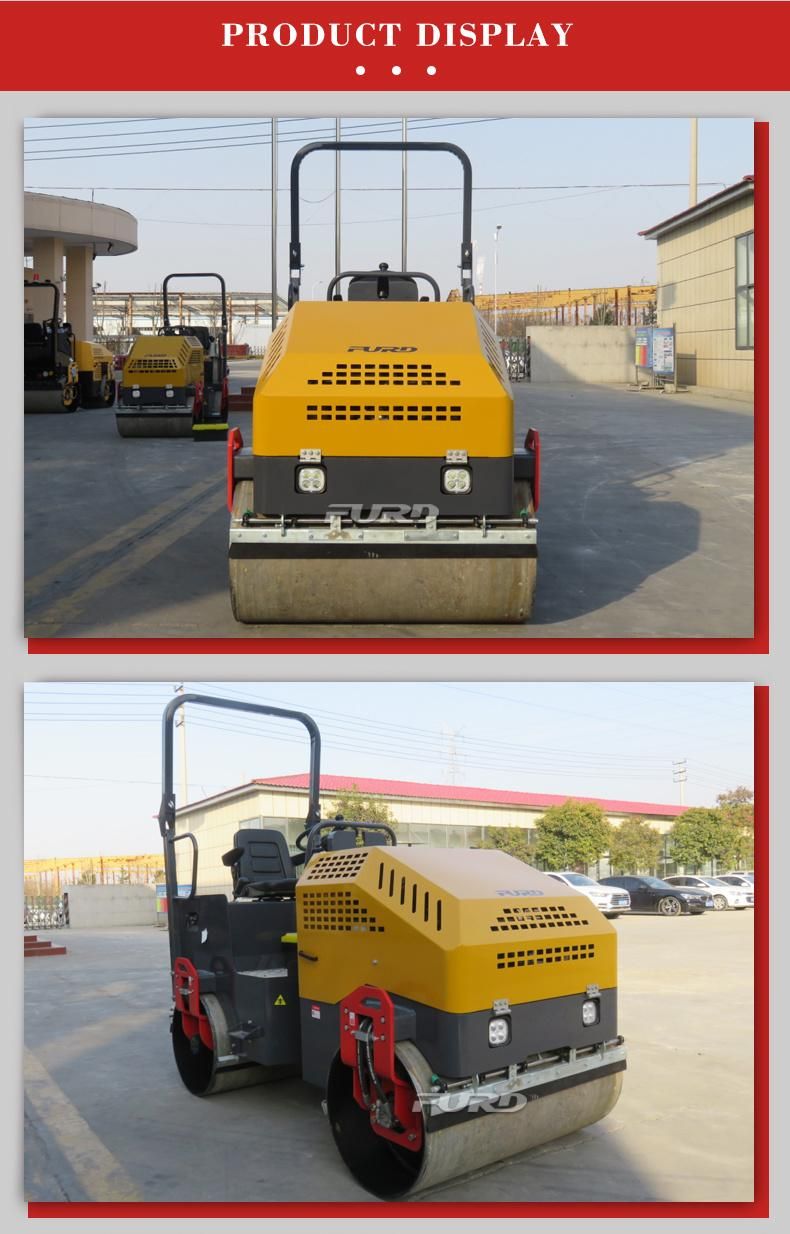 2.5 Ton Road Roller Compactor Fyl-1100 Hydraulic Small Light Road Roller