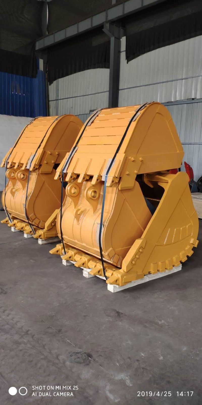 Excavator Attachment 20t 1200mm Rock Trench Bucket with Teeth