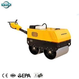 595kg Walk Type Double Wheel Road Roller with Ce
