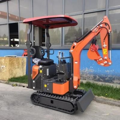 China Construction Machine Mini Crawler Excavator with Digger for Sale