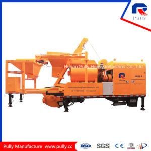 Pully Manufacture Truck Mounted Concrete Mixer Pump with Batcher (JBC40-L)