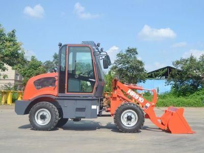 New Farm Machinery Articulated Mini Wheel Loader with Attachment