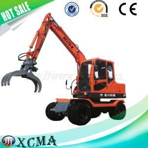New Arrival Widely Use of 7t China Argricultured Wheel Excavator in Good Quality for Sale