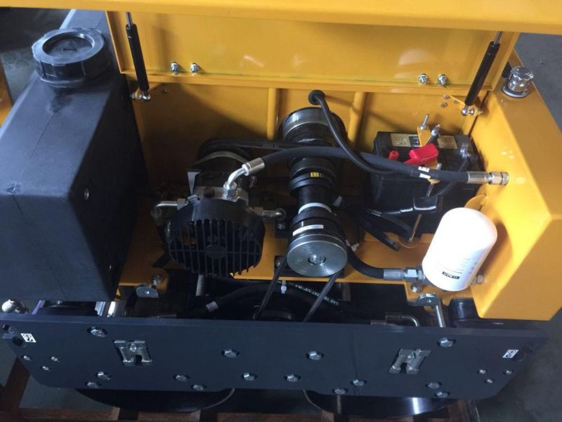 740hg Hydraulic Double Drum Diesel Engine Compactor Road Roller