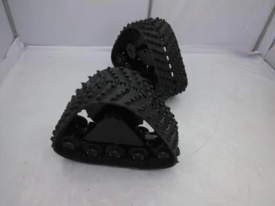 Rubber Track System/Assembly for Tractor, Bulldozer, Motorbike with Payload 800kg