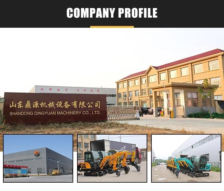 China Excavator for Farm Construction Chinese Mini Excavator 1t for Sale