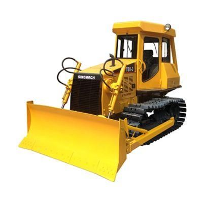 80HP Hydraulic Control Crawler Bulldozer Sinomach Track Bulldozer Ts80-3