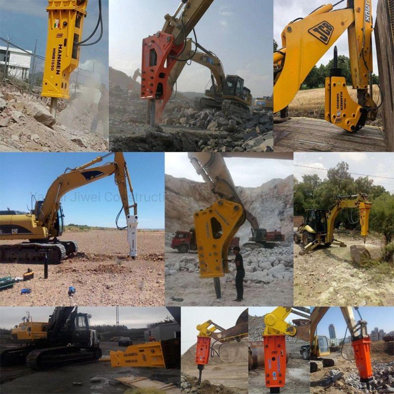 China Supplier Backhoe Loader Hydraulic Rock Breaker Hammer with Factory Price for Excavator
