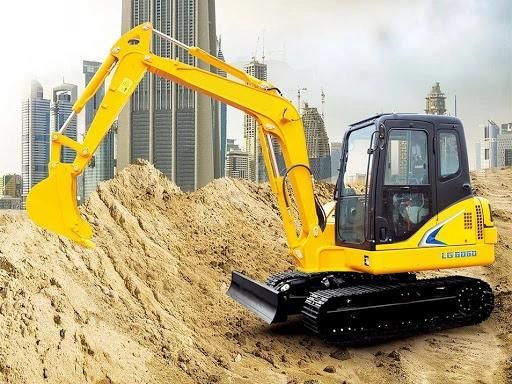 Hot Sale Brand Lonking 6 Ton Mini Hydraulic Crawler Excavator LG6060 with Japanese Engine