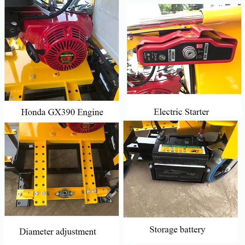 High Quality Road Round Manhole Covers Cutting Machine Concrete Saw Cutting Machine