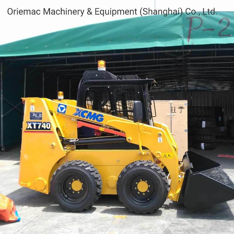 China Graden Skid Steer Loader Xt740 74kw Mini Skid Steer Loader