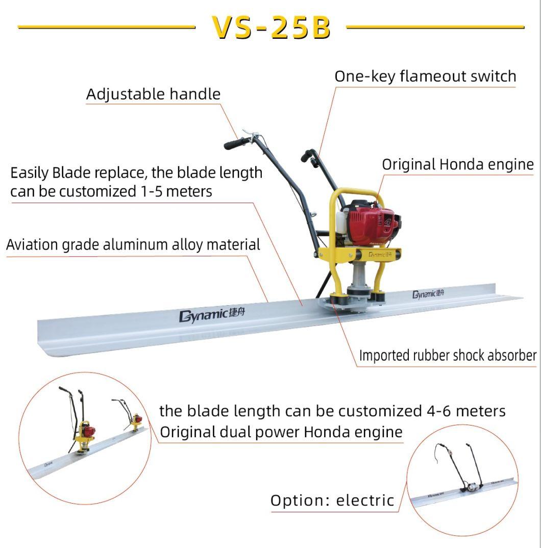 Walk Behind Good Efficiency (VS-25B) Gasoline Vibratory Screed