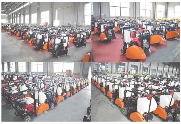 Portable Gasoline Engine Cutting Road Machine