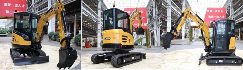 SANY SY26U 2.4Ton Compact Mini Excavator with High Quality RC Excavator