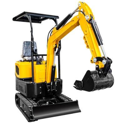 Farm Garden China New! ! ! Mini Digger Bagger 1.2 Ton Mini Excavators for Sale