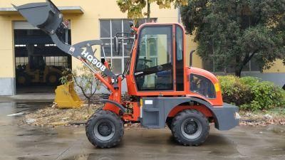 Haiqin Brand (HQ908) with CE, SGS Articulated Mini Wheel Loader