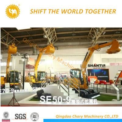 Shantui 13ton Capacity 0.55cube Hydraulic Crawler Excavator