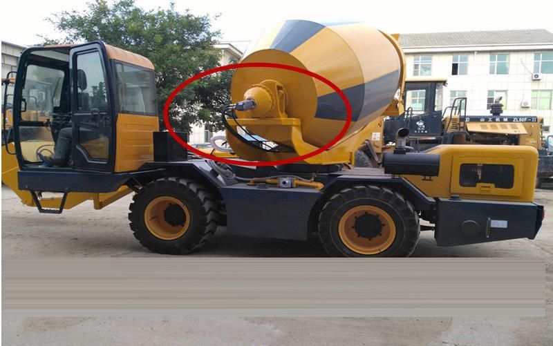 3.5 Cbm Mobile Concrete Mixer Self Loading Popular Model in Asia