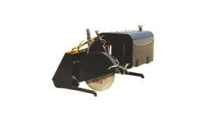 Wheel Type Tire Tyre Skid Steer Loader with Road Cutting Saw