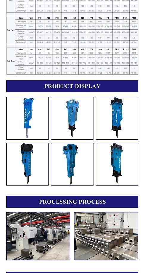 Road Safety Pile Driver Machine with Hydraulic Hammer