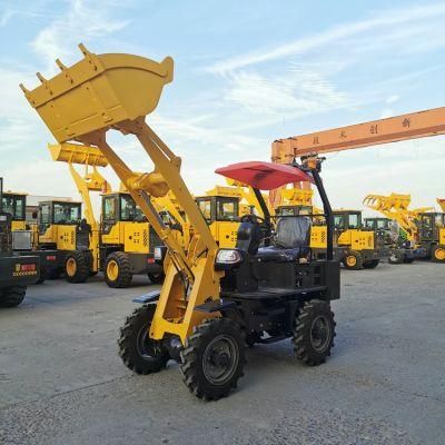 High Effciency Mini Articulated Wheel Loader for Sale