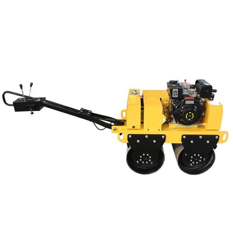 Walk-Behind Double Drum Road Roller Compactor Gyrc-70