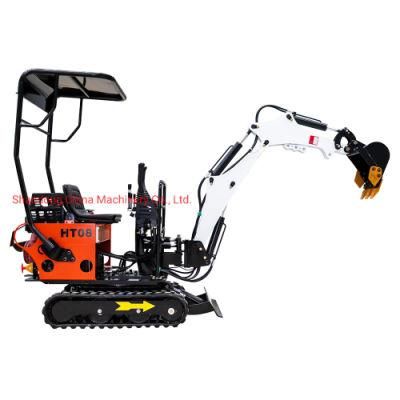 Chinese Supply Factory Direct Sale Farm Home Use Hydraulic Full Automatic Crawler Excavator Machine