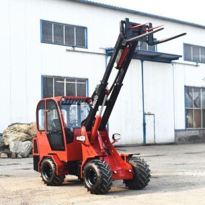 China Steel Camel 2ton Mini Small Farm Wheel Loader Telescopoic Agricultural Front End Loader with CE EPA Certificate for Sale