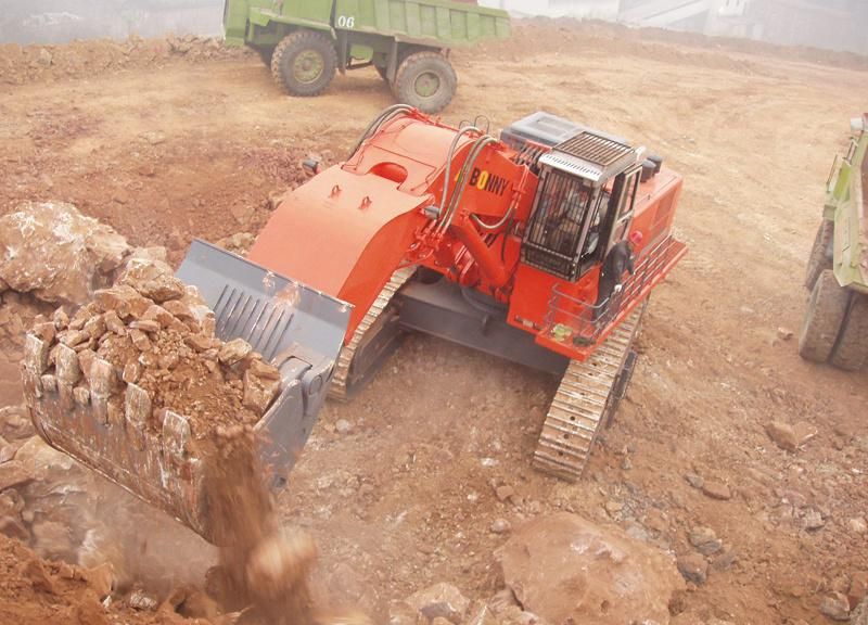 China Bonny New Ced1260-8 126ton Class Large Crawler Electric Hydraulic Excavator for Sale