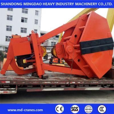 Hydraulic 20t Bridge Garbage Crane Grab Bucket