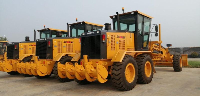 Chinese Hot Selling 160HP Motor Grader Sg16-3 with Front Dozer and Rear Ripper Price