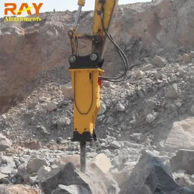 Different Sizes of Hydraulic Rock Hammer for Excavator