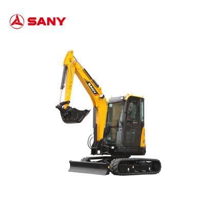 Sany Best Selling Sy35u New Small Garden Mini Excavator 3 Ton Made in China