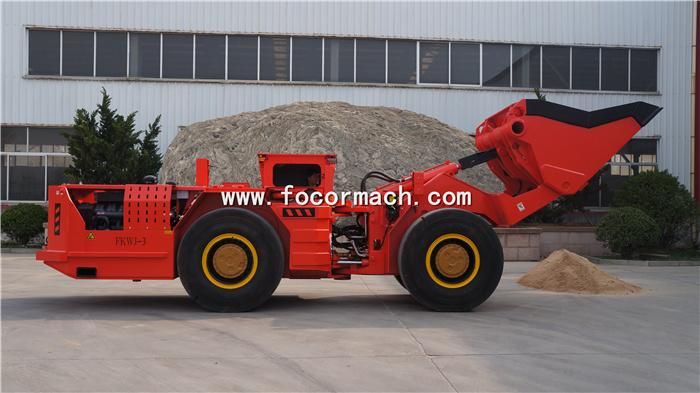 3 Cbm Diesel Underground Scooptram with Closed Cabin and Air Conditioner