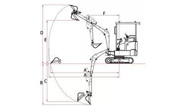 Mini Excavator Hydraulic Crawler