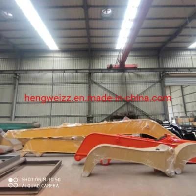 23.8-Meter Long 45-50ton Excavator Pile Driving Arm Has a Pile Driving Depth of 18-Meter