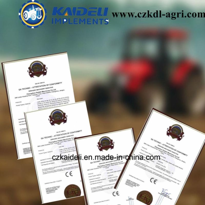 CE Standard Backhoe of Tractor with Side-Shift Boom
