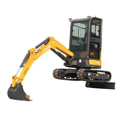 2.5ton Zero Tail with Cabin Mini Excavator