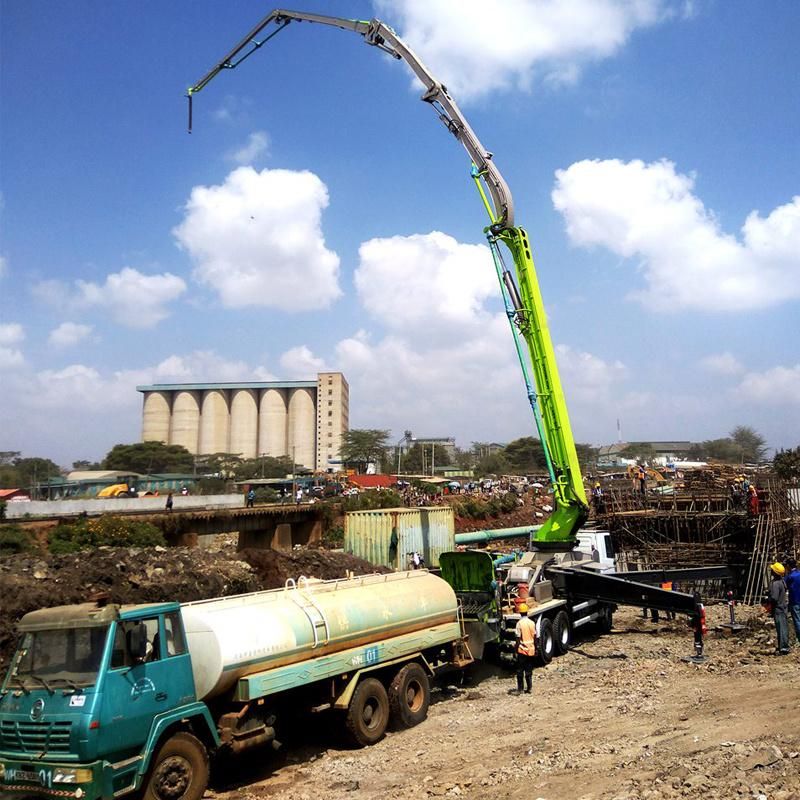 245/165 M3/H Zoomlion 101m Concrete Pump 101-7rz Carbon Fiber Boom Pump Truck for Sale