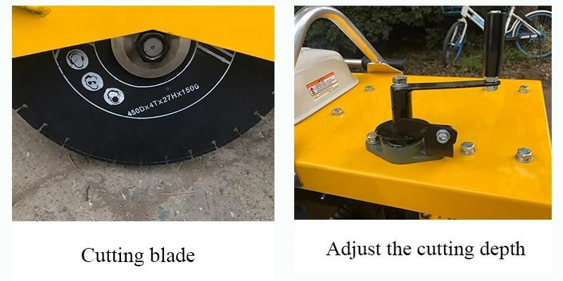 High Quality Road Round Manhole Covers Cutting Machine Concrete Saw Cutting Machine