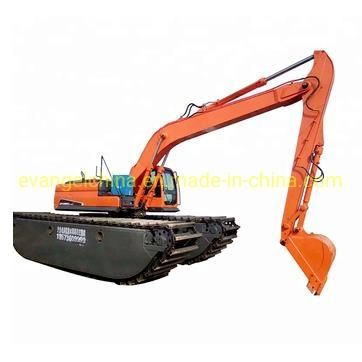 Eonmac 26t Amphibious Excavator HK260SD Used in Wetland