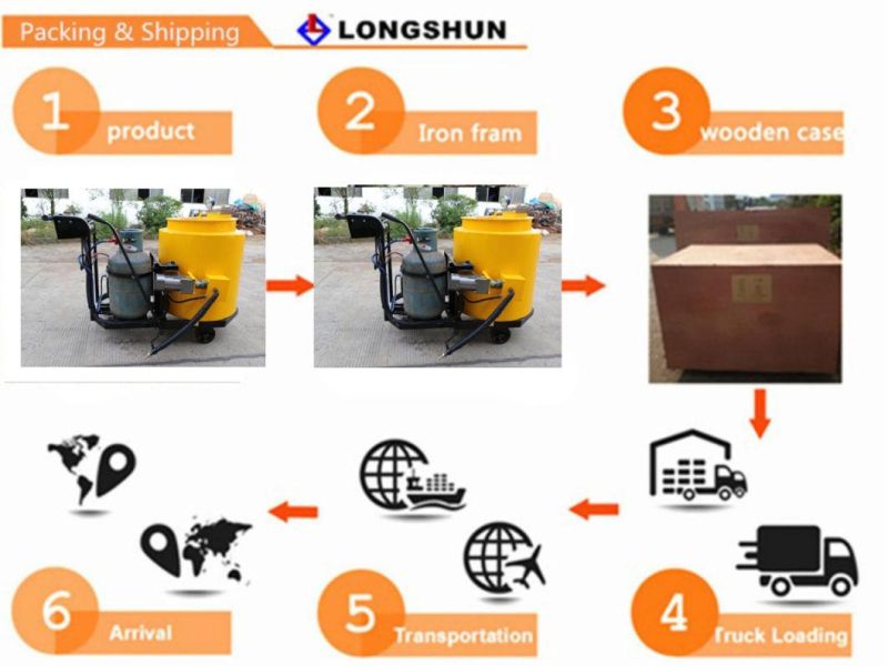 Ls-80 Liquefied Petroleum Gas Road Crack Sealing Machine